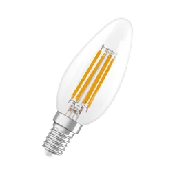 Ampoule led classique, flamme E14, 470lm = 40W, blanc chaud, dimmable, OSRAM