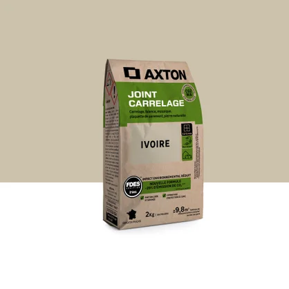 Joint mortier 3 à 10 mm ivoire AXTON, 2 kg