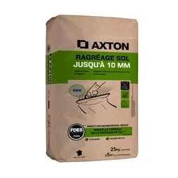 Ragréage poudre 3 à 10 mm, intérieur, AXTON, 25KG