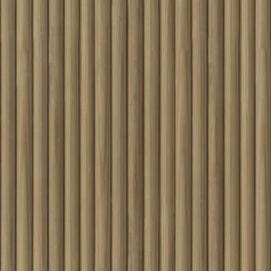Papier peint intissé tasseaux bois arrondis