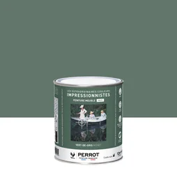 Peinture pour meuble Perrot, ID vert de gris mat 1L