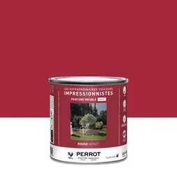 Peinture pour meuble Perrot, ID rouge mat 0,5L