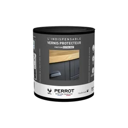 Vernis bois intérieur meuble ID, incolore Perrot, protecteur mat, 0.5L