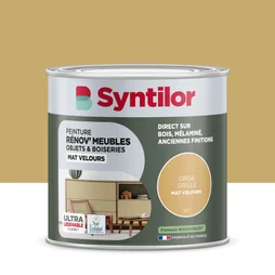Peinture de rénovation meuble et objet SYNTILOR orge gril velours 0,5L