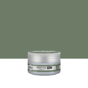 Peinture meuble et boiserie Caséine, meuble signé LIBÉRON vert bivouac mat 75ml