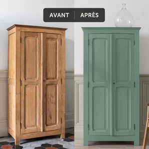 Peinture meuble et boiserie Caséine LIBÉRON eucalyptus mat 75ml