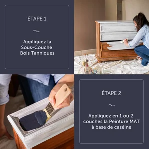 Peinture meuble et boiserie Caséine LIBÉRON eucalyptus mat 75ml