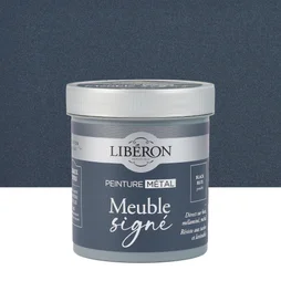 Peinture meuble, boiserie Meuble signé LIBÉRON black blue poudré métallisé 0.5L