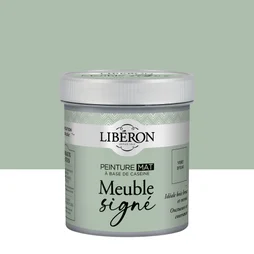 Peinture meuble et boiserie Caséine LIBÉRON vert d'eau mat 0.5L