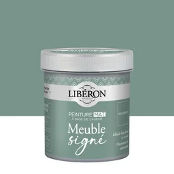 Peinture meuble et boiserie Caséine, meuble signé LIBÉRON eucalyptus mat 0.5L