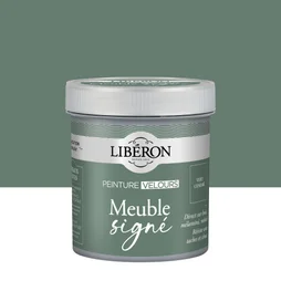 Peinture meuble et boiserie Meuble signé LIBÉRON vert cendré velours 0.5L