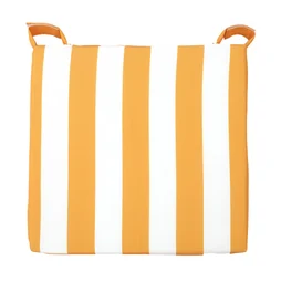 Coussin de chaise New joy, jaune / doré, l.40 x L.45 cm INSPIRE