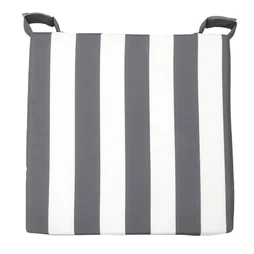 Coussin de chaise New joy, gris / argent, l.40 x L.45 cm INSPIRE