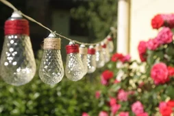 Guirlande solaire beebop 10 ampoules 3000k ip44 watt&home