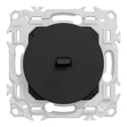 Interrupteur va-et-vient ou poussoir à levier Odace, SCHNEIDER ELECTRIC, noir
