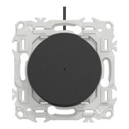 Interrupteur va-et-vient ou poussoir lumineux Odace, SCHNEIDER ELECTRIC, noir