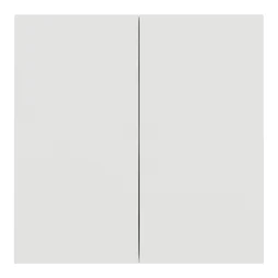Double interrupteur va-et-vient/pouss. Intégral Odace, SCHNEIDER ELECTRIC, blanc