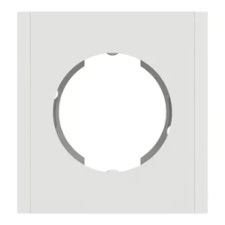 Boîte support pour montage saillie 1 poste Odace, SCHNEIDER ELECTRIC, blanc