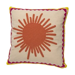 Coussin Sunday, orange l.45 x L.45 cm