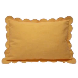Coussin Alix, jaune l.30 x L.50 cm