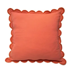 Coussin Unis, orange l.45 x L.45 cm