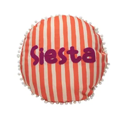 Coussin Lino, orange l.40 x L.40 cm