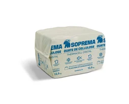 Ouate de cellulose Thermacell Cristal SOPREMA 12.5 kg