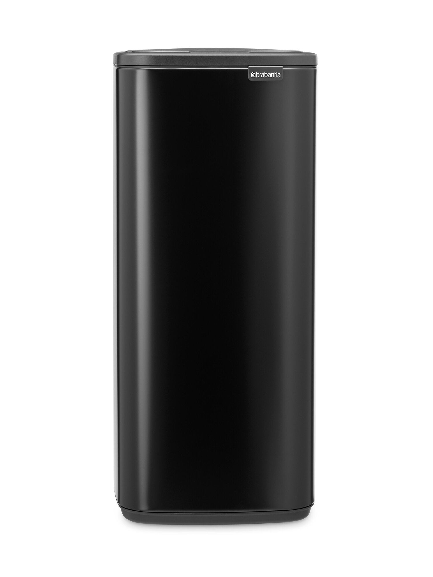 Poubelle de cuisine 30L BRABANTIA Bo touch acier noir
