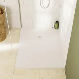 Receveur de douche résine composite minérale avec revêtement gelcoat L,120,0 x l