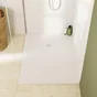 Receveur de douche résine composite minérale avec revêtement gelcoat L,120,0 x l