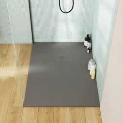 Receveur de douche résine composite minérale avec revêtement gelcoat L.120.0 x l