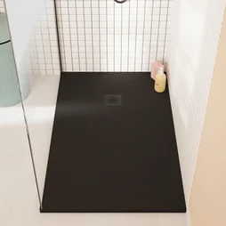 Receveur de douche résine composite minérale avec revêtement gelcoat L.140.0 x l