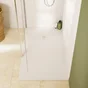 Receveur de douche résine composite minérale avec revêtement gelcoat L,140,0 x l