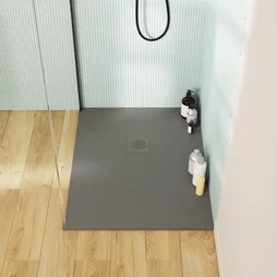 Receveur de douche résine composite minérale avec revêtement gelcoat L.100.0 x l