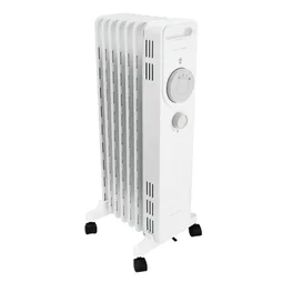 Radiateur bain d'huile électrique 1500W Equation Basic blanc