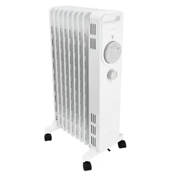 Radiateur bain d'huile électrique 2000W Equation Basic blanc