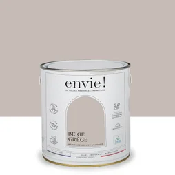 Peinture mur, boiserie beige grege velours ENVIE Biosourcée 2L