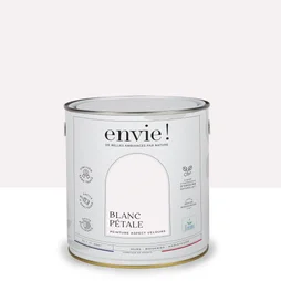 Peinture mur, boiserie blanc pétale velours ENVIE Biosourcée 2L