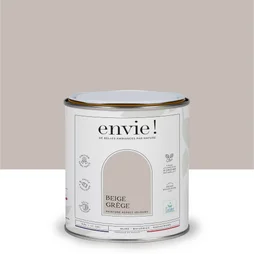 Peinture mur, boiserie beige grege velours ENVIE Biosourcée 0.5L
