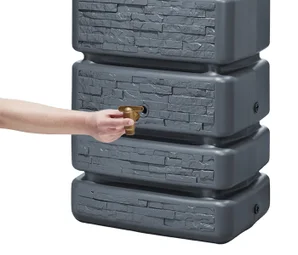 Récupérateur d'eau GARANTIA rectangulaire gris, 330 l