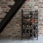 RANGE BOUTEILLES SUPERPOSABLE METAL BRIDGE POUR 32 BOUTEILLES