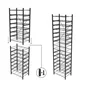 RANGE BOUTEILLES SUPERPOSABLE METAL BRIDGE POUR 32 BOUTEILLES