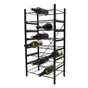RANGE BOUTEILLES SUPERPOSABLE METAL BRIDGE POUR 32 BOUTEILLES