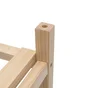 Range bouteilles pin massif IKO pour 6 bouteilles