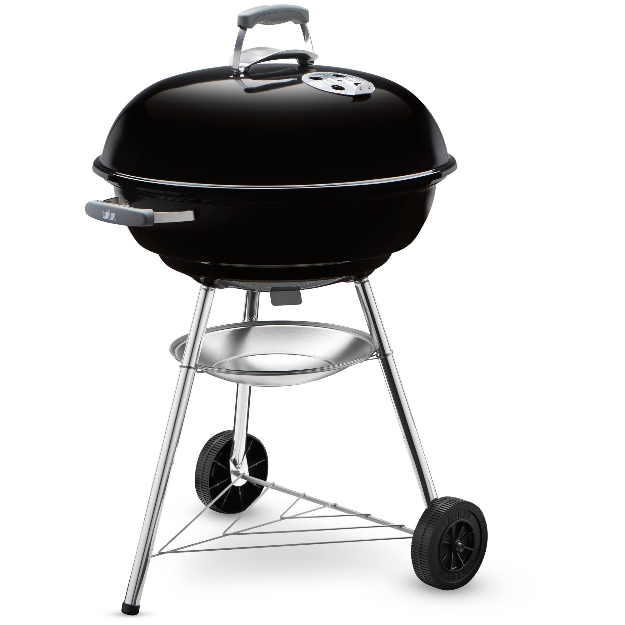 Barbecue charbon de bois WEBER Compact kettle 57, noir
