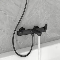 Mitigeur de bain mécanique noir, Icone, SENSEA