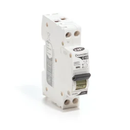 Disjoncteur phase + neutre DOMOLEC 10 A