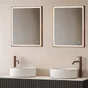 Miroir lumineux rectangulaire l. x H.75 cm 3362