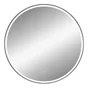 Miroir lumineux rond cuivré Diam.80 cm 3360
