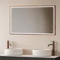 Miroir lumineux rectangulaire l. x H.75 cm 3364